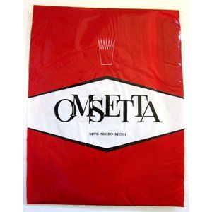 VTG OMSA 9-1/2 OMSETTA 20 DEN  Color 14 FORLION Micro Mesh Stockings Italy #227